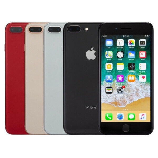 Apple iPhone 8 PLUS – 64/128/256GB – alle Farben – ENTSPERRT – GUTER ZUSTAND
