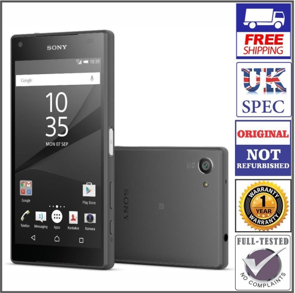 Sony XPERIA Z5 Compact E5823 – 32GB – Smartphone schwarz (entsperrt) – Klasse A
