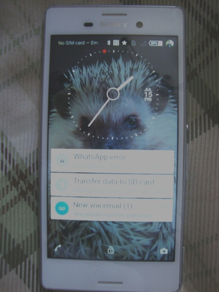 Sony XPERIA M4 E2303 Aqua Android Smartphone Handy 8GB 5″ WEISS-VERRIEGELT