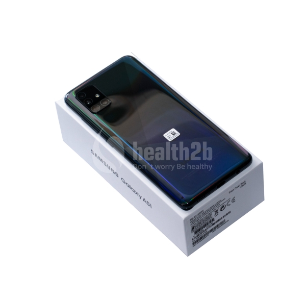 Samsung Galaxy A51 A515fn DUAL SIM Prism Black 128GB Smartphone Handy OVP Neu