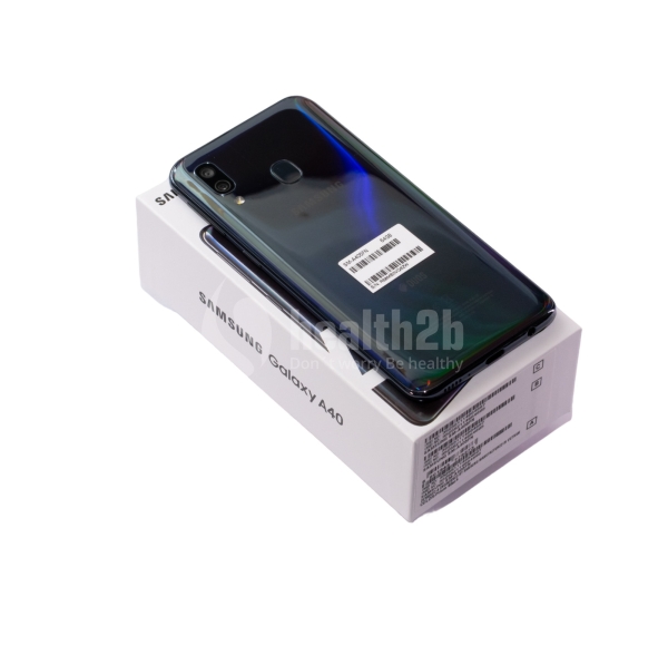 Samsung Galaxy A40 A405f DUAL SIM Black 64GB Smartphone Handy OVP Neu