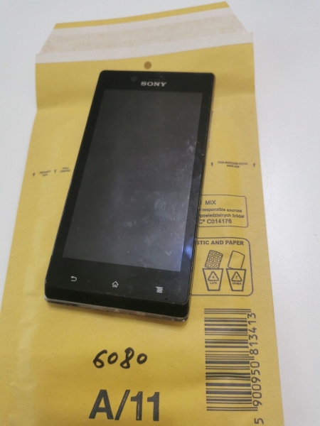 Sony Ericsson Xperia J ST26i – schwarzes Smartphone