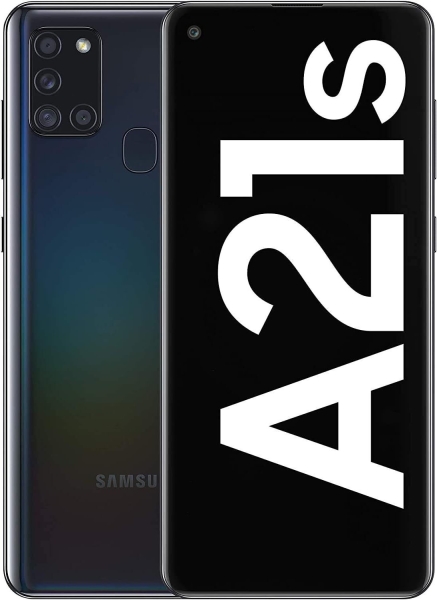 Samsung Galaxy A21s Smartphone, 6,5″“ 4G Simfrei, 32GB schwarz – generalüberholt gut