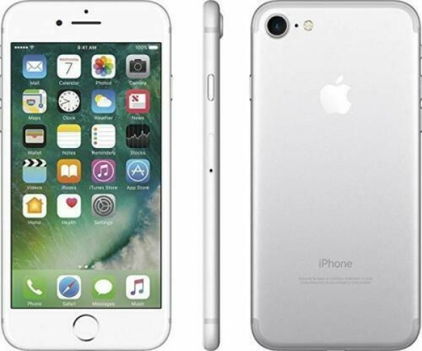 Apple iPhone 7 – 128GB – silber (entsperrt) Smartphone + Garantie