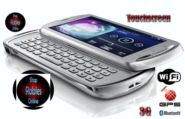 Sony Ericsson Xperia Pro SK16i Silver (Ohne Simlock)Smartphone WLAN GPS GUT OVP