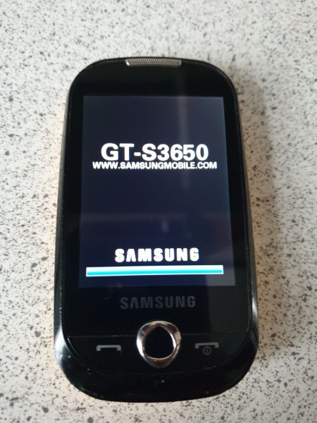Samsung Corby S3650 Smartphone (entsperrt) – schwarz gelb