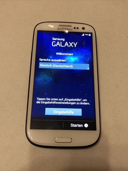 Samsung  Galaxy S III GT-I9305 – 16GB – Ceramic White (Ohne Simlock) Smartphone