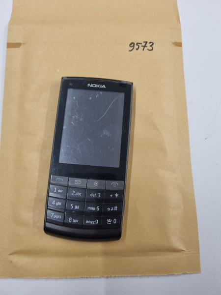 Nokia X3-02 Touch & Type – (entsperrt) Smartphone Handy grau