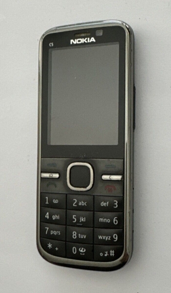 Nokia C5 ( C5-00.2 ) – Warm Grey – Smartphone – ohne Simlock Ungeprüft TOP