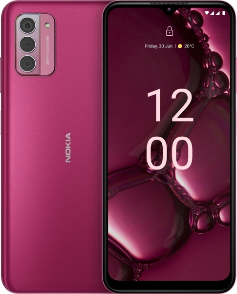 Nokia G42 5G 6GB + 128GB Pink Smartphone (6,56 Zoll, 50 MP, Triple-Kamera)