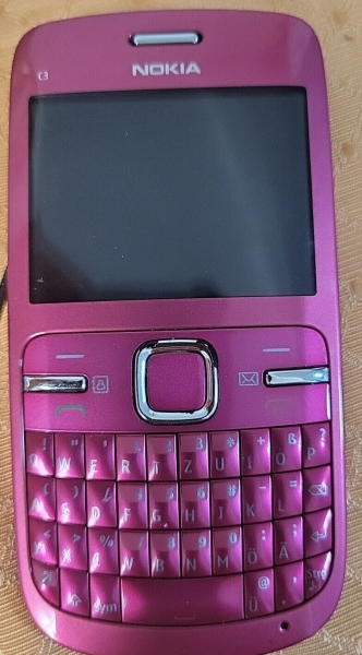 Nokia  C3-00 – Pink (Ohne Simlock) Smartphone