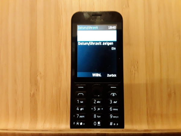 Handy Nokia 215 schwarz ohne Simlock Smartphone dualsim