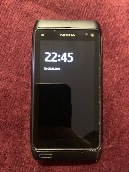 Nokia  N8-00 – 16GB – Dunkelgrau Smartphone
