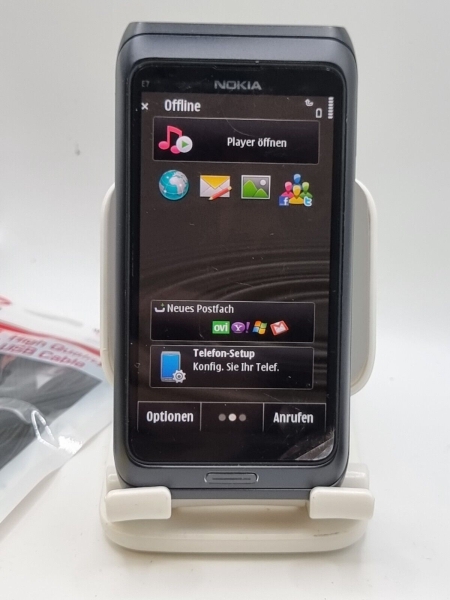Nokia E7-00 – 16GB -Black  Smartphone Top Zustand