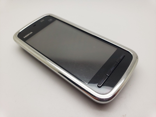(Virgin Network) Retro Nokia 5230 schwarz/silber Smartphone 3 UK POST