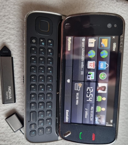 Nokia  N97 – 32GB – Schwarz (Ohne Simlock) Smartphone