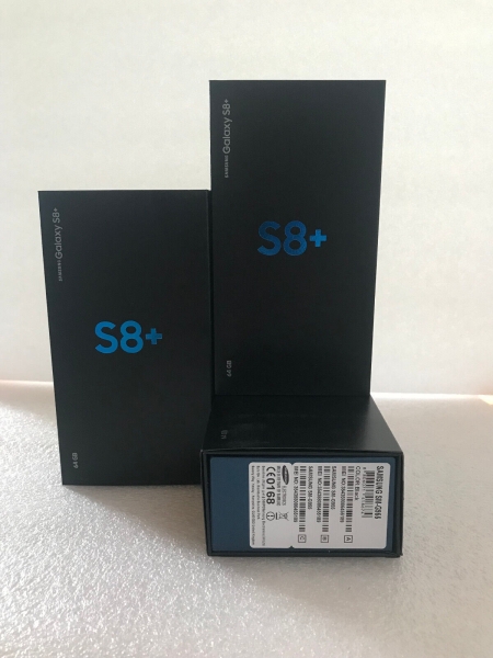 Samsung Galaxy S8+ ✔64GB ✔Midnight Black ✔SMARTPHONE ✔NEU & OVP ✔SM-G955U