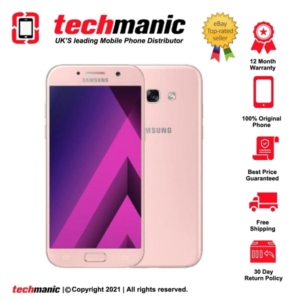 Samsung Galaxy A5 SM-A520F (2017) 32GB – rosa entsperrt) Smartphone – schön