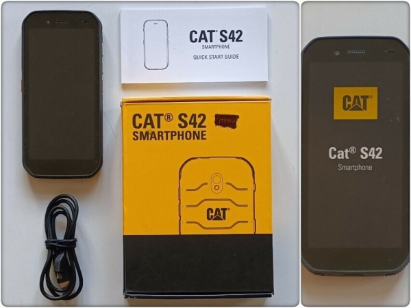 CAT S42 Dual SIM robustes Smartphone (entsperrt), 32 GB.