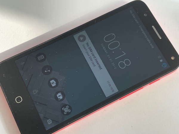 Alcatel Pop 4 – schwarz 5051X (Tesco Handy gesperrt) Android Smartphone (GRADE B)
