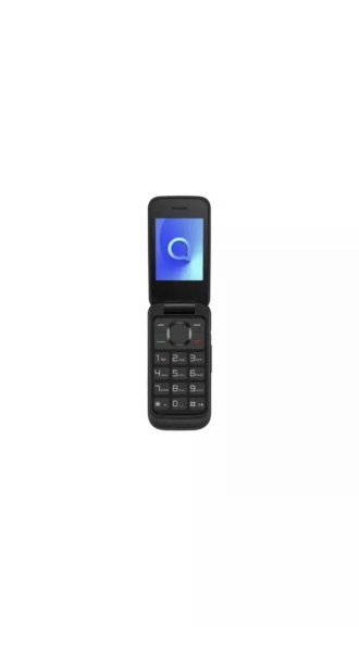 Alcatel 20.53 schwarz 2,4″ 2G einfach zu bedienendes Flip-Telefon entsperrt & Simfrei.