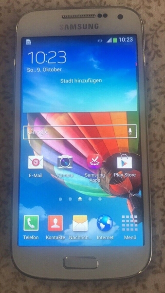 Samsung  Galaxy S4 mini GT-I9195 – 8GB – Weiss (Ohne Simlock) Smartphone