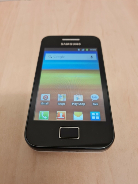 Samsung Galaxy Ace GT-S5830I – Smartphone schwarz/weiß (drei)