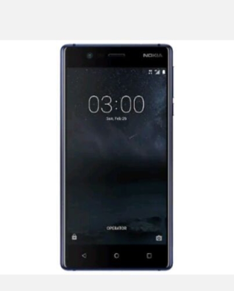 Nokia 3 16GB Speicher mattschwarz Netzwerk entsperrt Android Smartphone UVP £219