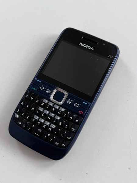 Nokia E63 – Ultramarinblau (entsperrt) Smartphone Original Made in Finland