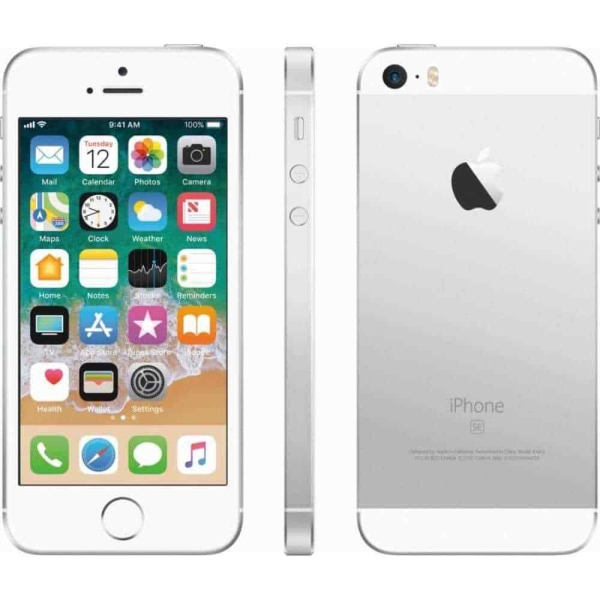 Apple iPhone SE silber 32GB entsperrt Modell A1723 100% Akkuzustand 🙂