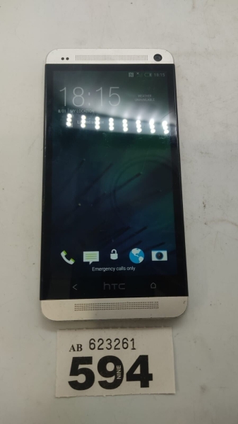 HTC One PN07100 Android 4.7″ Smartphone weiß, 32GB Speicher. (Drei Netze)