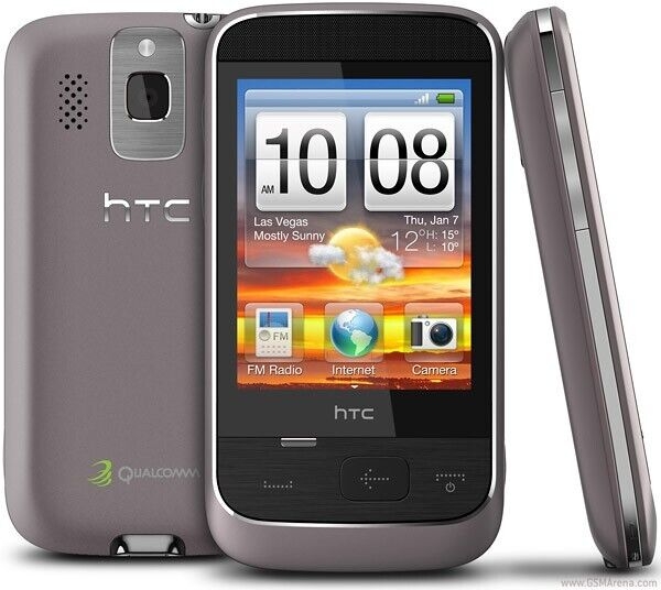 (GESPERRT auf O2/Tesco/Giffgaff) weiß HTC Smart Rome 100 Smartphone UK KOSTENLOSER VERSAND