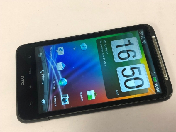 HTC Desire HD A9191 – Schwarz (entsperrt) Android 2 Smartphone – mit Defekt