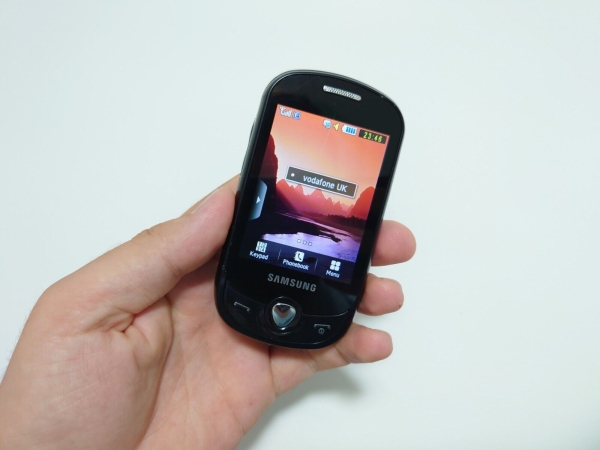 Samsung Genua GT-C3510 schwarz (entsperrt) Smartphone Handy einfach Basic