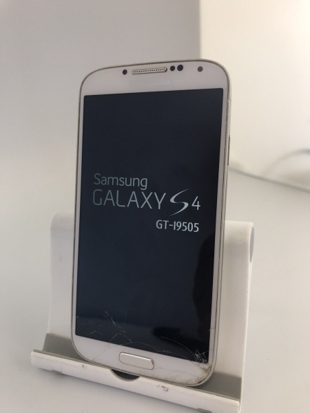 Samsung Galaxy S4 weiß 16GB entsperrt Android Touchscreen Smartphone Riss