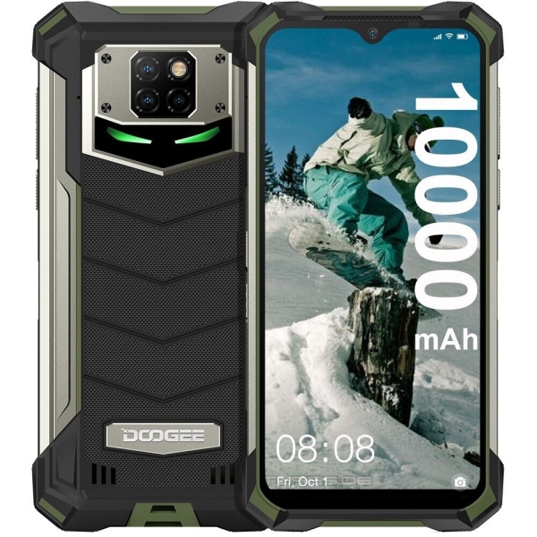 10000mAh Doogee S88 Pro 6+128GB Outdoor Ohne Vertrag Handy 4G Android Smartphone