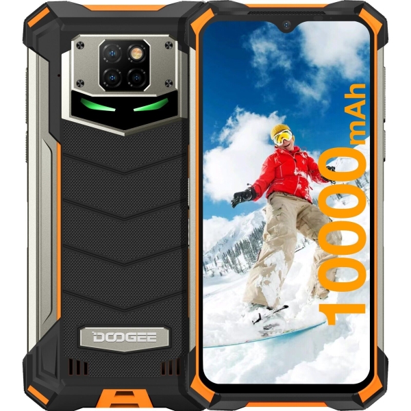 DOOGEE S88 Pro 6,3″ 10000mAh 6+128GB Robustes Smartphone Ohne Vertrag Handy NFC