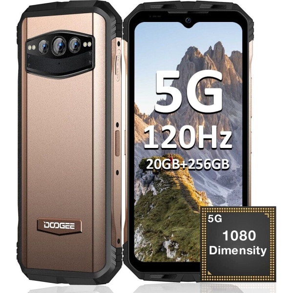 DOOGEE V30T Rugged Smartphone 5G 12GB+256GB Android 12 Ohne Vertrag Handy 108MP