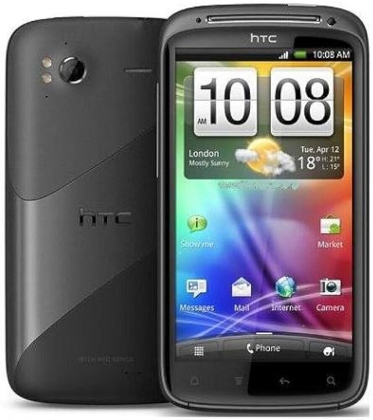 ENTSPERRT sehr guter Zustand HTC Sensation 1GB braun schwarz Smartphone Z710E