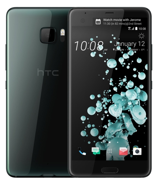 HTC U Ultra 64 GB schwarz Smartphone Handy Gut refurbished WOW