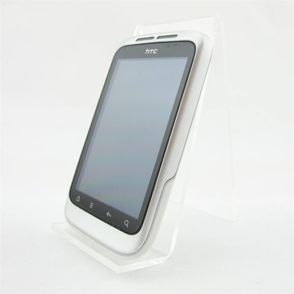 HTC Wildfire-S PG76100 Silber Handy Ohne Simlock Smartphone Prepaid Gebraucht