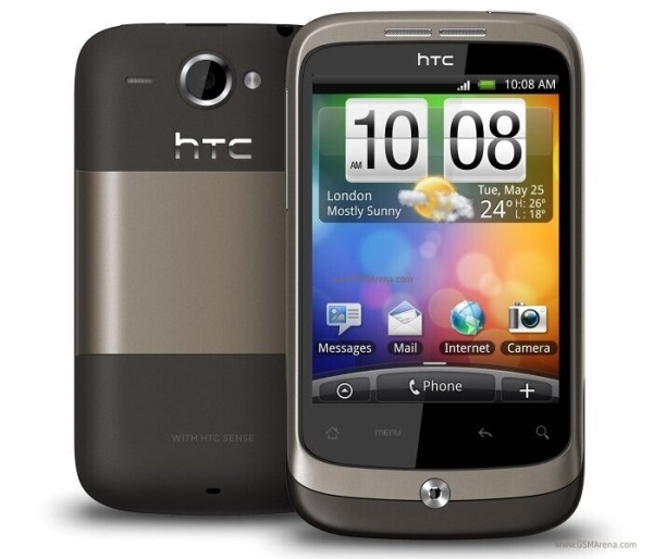 Braun HTC Wildfire Top Zustand Smartphone (VODAFONE NETWORK) 3UKPOST