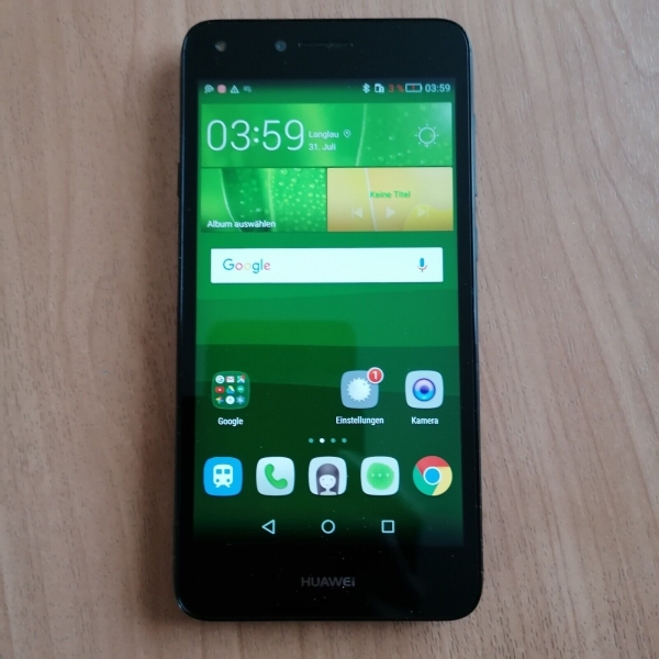 Smartphone Huawei Y5 II, schwarz – gebraucht, sehr guter Zustand