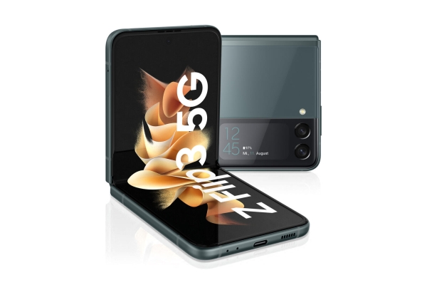 Samsung F711B Galaxy Z Flip3 5G 128 GB Grün Android Smartphone 6,7″ AMOLED IPX8