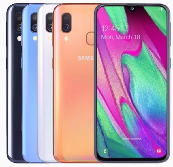 Samsung Galaxy A40 verschiedene Farben & Aufbewahrung (entsperrt) Smartphone – C