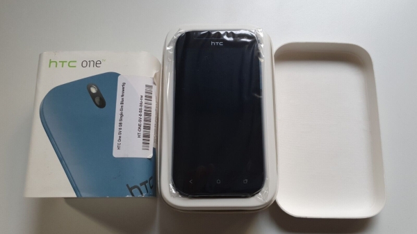 HTC One SV – 8GB – Blau (Ohne Simlock) Smartphone wie neu komplett OVP