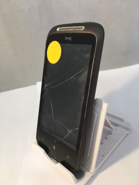 HTC 7 Mozart PD67100 entsperrt grau Windows Smartphone rissig unvollständig 8MP CAM