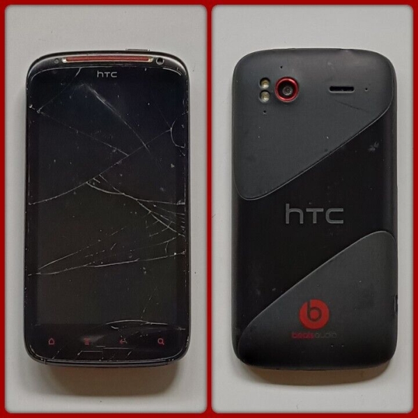 HTC Sensation XE (Z715e) Smartphone. UNGETESTET ALS KEINE AKKU.