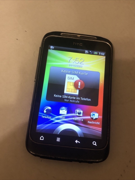 HTC  Wildfire S – Schwarz S A510e Smartphone Mini Handy Bluetooth WLAN
