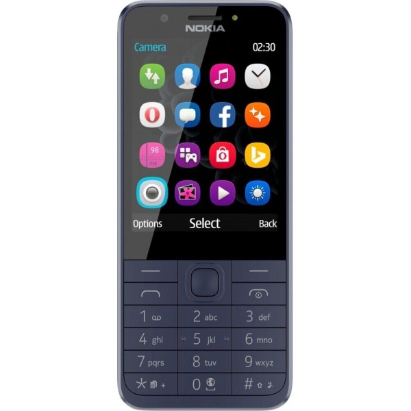 Nokia 230 Revival – Smartphone – 2,8 Zoll Display – Single Kamera -midnight blue
